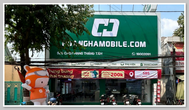 Cửa hàng Hoàng Hà Mobile tại Tây Ninh (shop cũ)